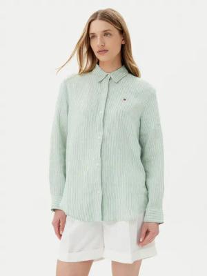 Tommy Hilfiger Hemd WW0WW44679 Grün Regular Fit