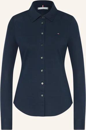 TOMMY HILFIGER Hemdbluse aus Piqué