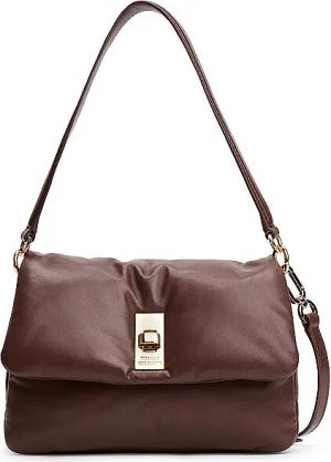 TOMMY HILFIGER Henkeltasche braun