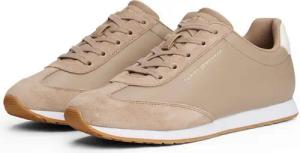 Tommy Hilfiger HERITAGE FASHION RUNNER MIX MAT Sneaker, Freizeitschuh, Halbschuh, Schnürer mit seitlichem Logoschriftzug