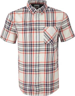 Tommy Hilfiger Herren Kurzarmhemd weiß kariert