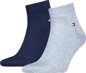Tommy Hilfiger Herren Quarter Socken Flag - 2er Pack