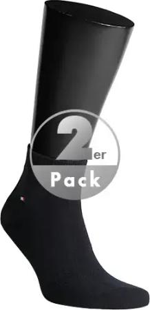 Tommy Hilfiger Herren Socken blau Baumwolle & Mix unifarben