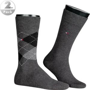 Tommy Hilfiger Herren Socken grau Baumwolle & Mix unifarben