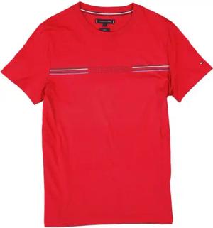 Tommy Hilfiger Herren T-Shirt rot Slim Fit