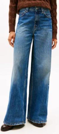 Tommy Hilfiger High-waist-Jeans DNM KRIS 70's WIDE LEG HW