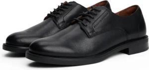 Tommy Hilfiger HILFIGER VOGUE LTH SHOE Schnürschuh, Businesschuh, Abendschuh mit seitlicher Logoprägung