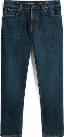 TOMMY HILFIGER Jeans Straight Fit  blau | 32/L34