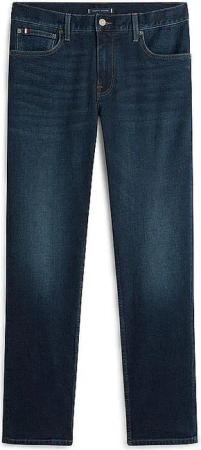 TOMMY HILFIGER Jeans Straight Fit  blau | 34/L32