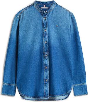 TOMMY HILFIGER Jeansbluse  blau | 40