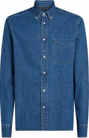 TOMMY HILFIGER Jeanshemd blau | M