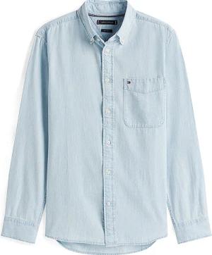 TOMMY HILFIGER Jeanshemd  hellblau | XXL