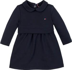Tommy Hilfiger Jerseykleid "ESSENTIAL DRESS LS" mit Logostickerei