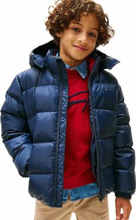 TOMMY HILFIGER Jungen Jacke dunkelblau | 110
