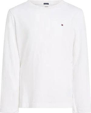 TOMMY HILFIGER Jungen Langarmshirt weiss | 164