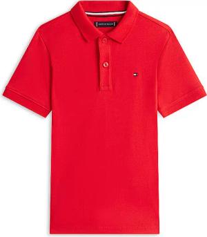 TOMMY HILFIGER Jungen Poloshirt  rot | 140
