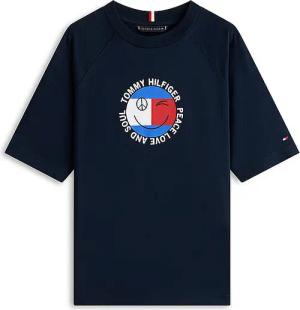 TOMMY HILFIGER Jungen T-Shirt dunkelblau | 104