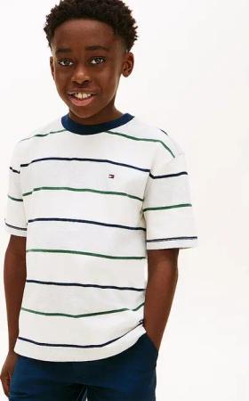 TOMMY HILFIGER Jungen T-Shirt weiss | 176