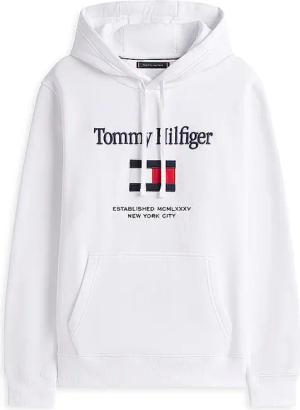 TOMMY HILFIGER Kapuzensweater - Hoodie weiss | XXL