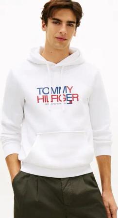 Tommy Hilfiger Kapuzensweatshirt BRAND LOVE BIG TEXT Regular fit mit Kapuze