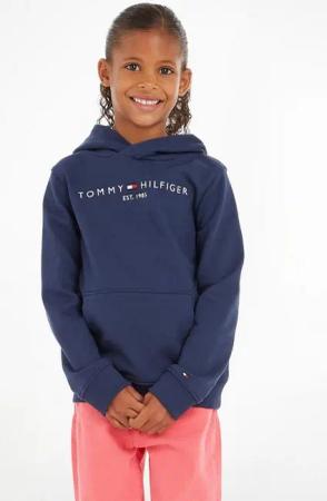 Tommy Hilfiger Kapuzensweatshirt ESSENTIAL HOODIE für Jungen und Mädchen