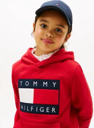 Tommy Hilfiger Kapuzensweatshirt Kinder bis 16 Jahre, mit Kapuze