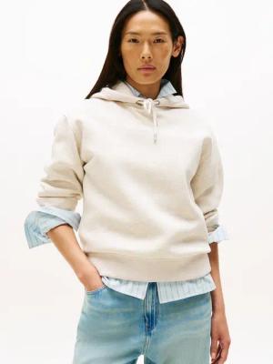 Tommy Hilfiger Kapuzensweatshirt "MDRN REG CORP LOGO HOODIE", mit gesticktem Logo-Schriftzug