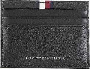 TOMMY HILFIGER Kartenetui TH PREM LEA schwarz