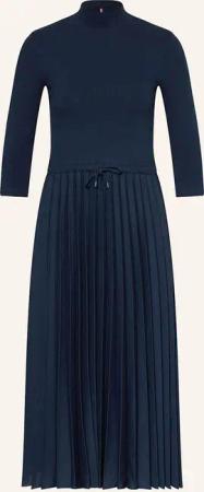 TOMMY HILFIGER Kleid im Materialmix mit 3/4-Arm