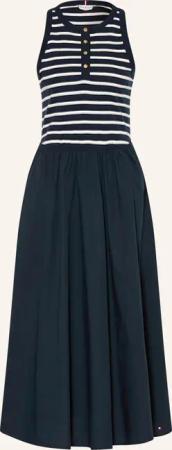 TOMMY HILFIGER Kleid im Materialmix