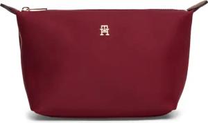 Tommy Hilfiger Kosmetiktasche "TH ICON WASHBAG NYLON", Unisex Minibag, Kulturbeutel, mit TH-Schmuckelement