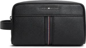 Tommy Hilfiger Kulturbeutel "TH CENTRAL WASHBAG" Unisex Minibag, Hygienebeutel mit praktischer Handschlaufe