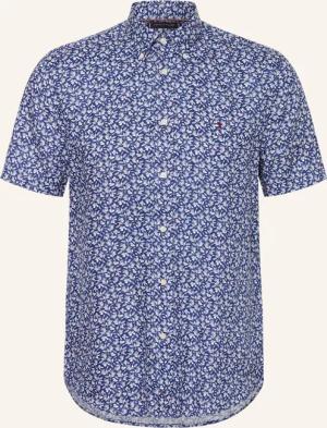 TOMMY HILFIGER Kurzarm-Hemd Regular Fit aus Leinen