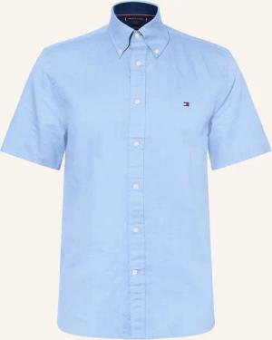 TOMMY HILFIGER Kurzarm-Hemd Regular Fit mit Leinen
