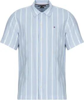 Tommy Hilfiger  Kurzarm Hemdbluse LINEN BLEND STRIPED SS RF SHIRT