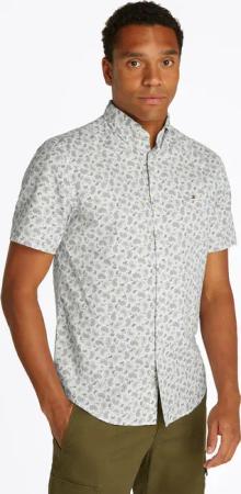 Tommy Hilfiger Kurzarmhemd "COTTON LINEN PAISLEY Regular Fit SS SHIRT"