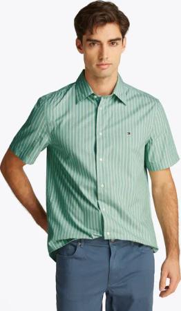 Tommy Hilfiger Kurzarmhemd "FLEX POPLIN RETRO STP SS SHIRT"