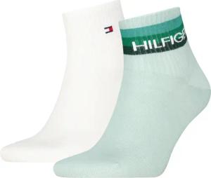Tommy Hilfiger Kurzsocken "TH MEN QUARTER 2P SPORT TH LOGO" 2 Paar