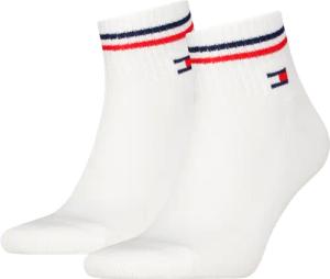 Tommy Hilfiger Kurzsocken "TH UNI TJ QUARTER 2P ICONIC" 2 Paar, Half-Terry-Sohle für zusätzlichen Komfort