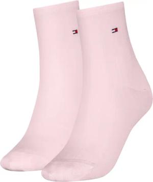 Tommy Hilfiger Kurzsocken "TH WOMEN SHORT SOCK 2P SHINE" 2 Paar, mit feinem Rippendetail