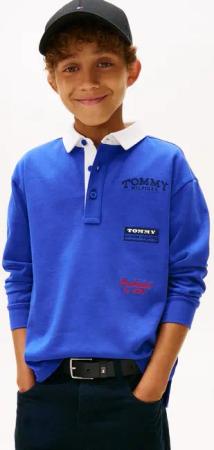 Tommy Hilfiger Langarm-Poloshirt Regular fit, für Kinder bis 16 Jahre
