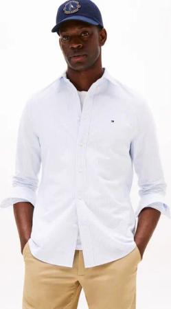 Tommy Hilfiger Langarmhemd HERITAGE OXFORD STRIPE Regular Fit SHIRT