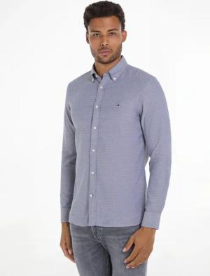 Tommy Hilfiger Langarmhemd "OXFORD DOBBY Slim Fit SHIRT"