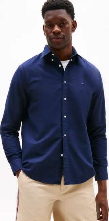 Tommy Hilfiger Langarmhemd SOLID HERITAGE OXFORD Regular Fit SHIRT