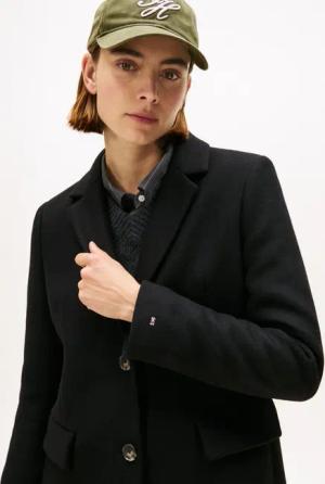 Tommy Hilfiger Langmantel CLASSIC SB WOOL REG MAXI COAT mit Wolle und Kaschmir