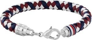 Tommy Hilfiger Lederarmband TYSON, mit Emaille