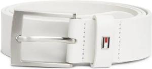 Tommy Hilfiger Ledergürtel "ADAN 3.5 cm breit EXT" Metalllogopatch, Einfachdornschnalle