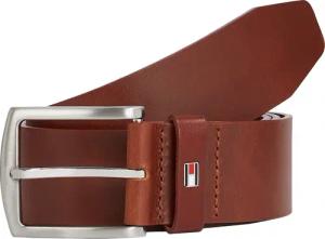 Tommy Hilfiger Ledergürtel "New Denton 4 cm breit" NEW DENTON BELT mit Flag-Logoschlaufe