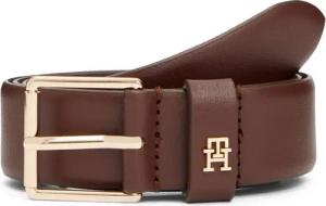 Tommy Hilfiger Ledergürtel TH SQUARE 3 cm breit mit quadratischer Schnalle, Breite: 3cm