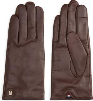 Tommy Hilfiger Lederhandschuhe "TH ELEVATED CHIC LEATHER" Finderhandschuhe, für Damen